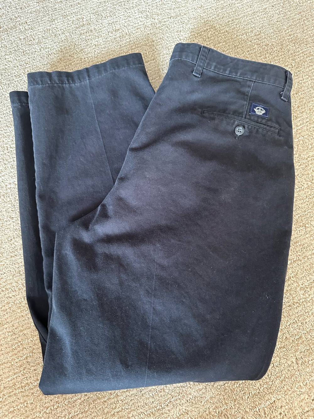 Vintage Men’s Dockers Classic Fit Khakis Black Size ~34x30